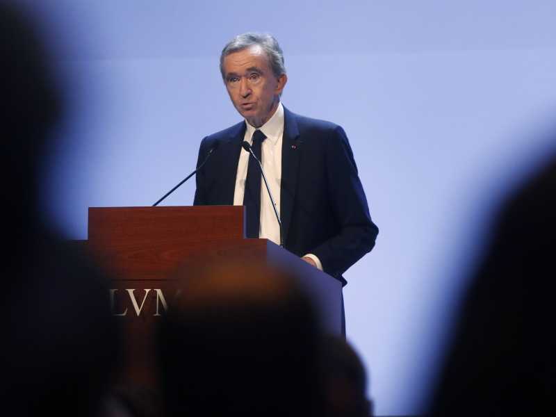 Bernard Arnault, foto LaPresse&nbsp;<br />