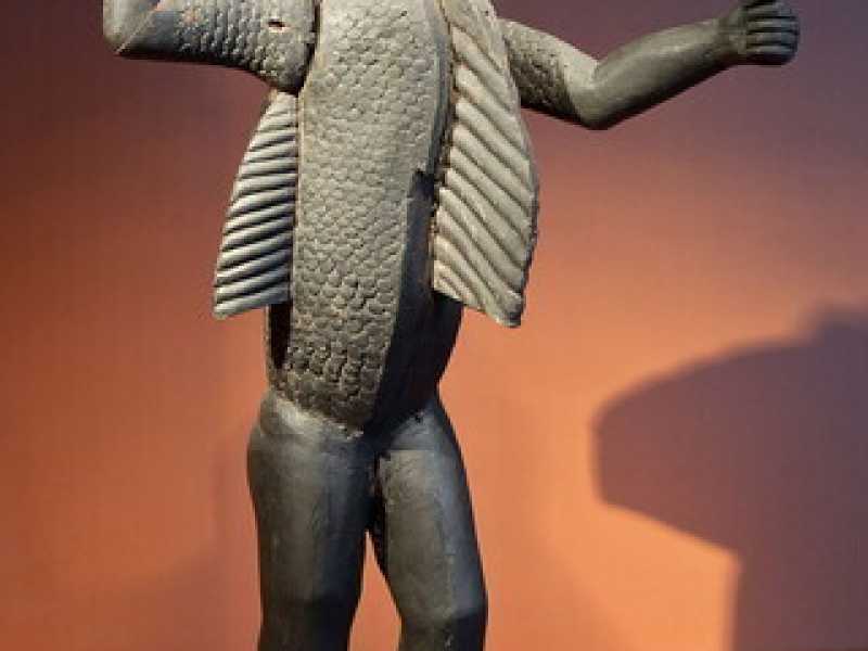 Una statua del tesoro di Behanzin (foto Wikipedia)