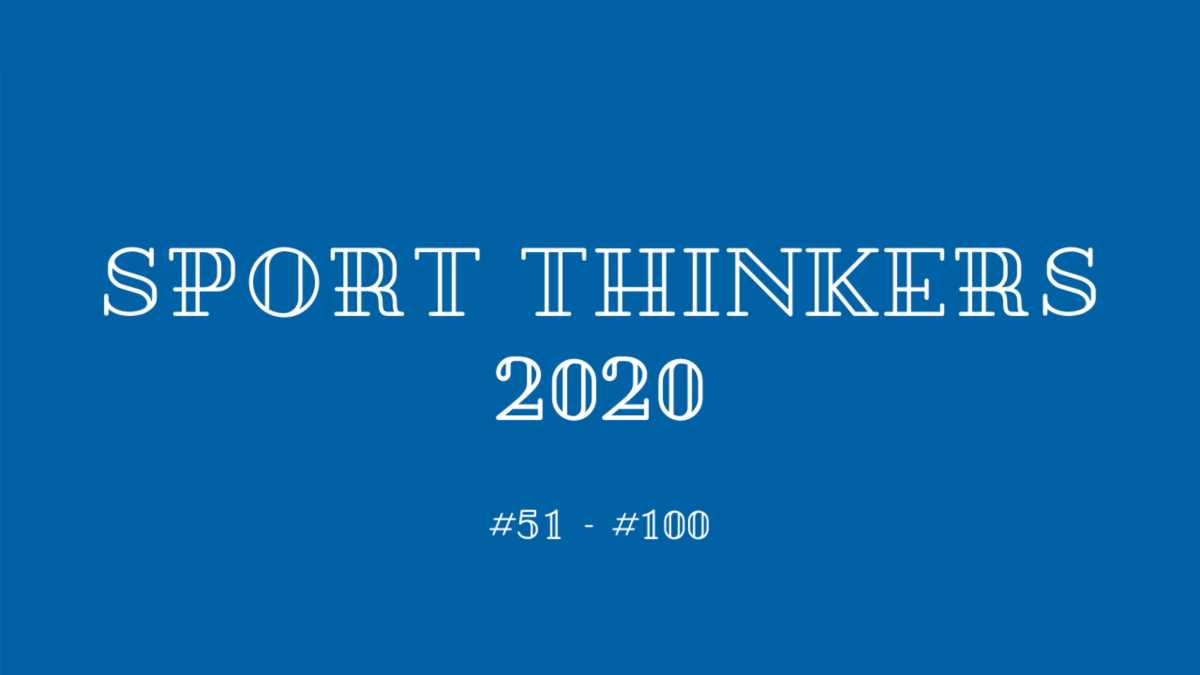 Immagine di I nostri Sport Thinkers 2020: dal 51esimo al 100esimo posto