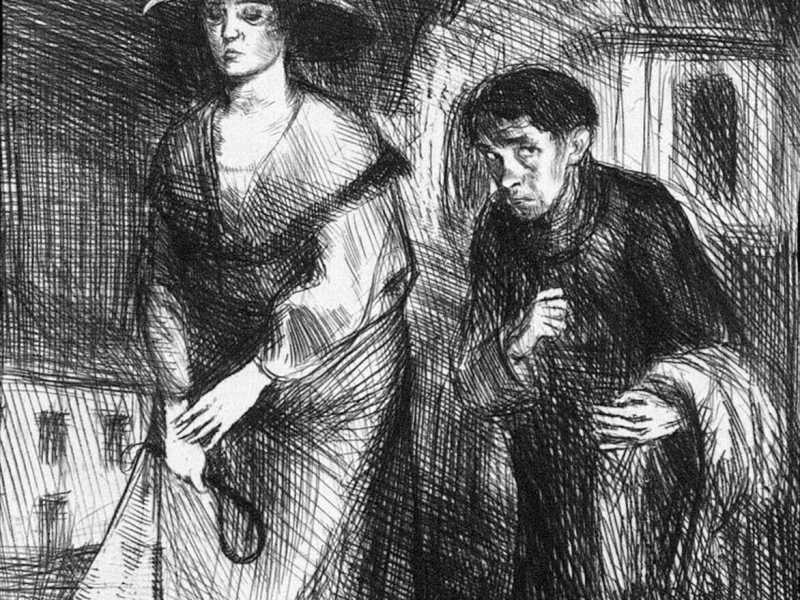 Il disegno di Schulz a corredo del testo del racconto inedito, trovato alcuni mesi fa in Ucraina e tradotto da Irene Salvatori per il Foglio &nbsp;<br />