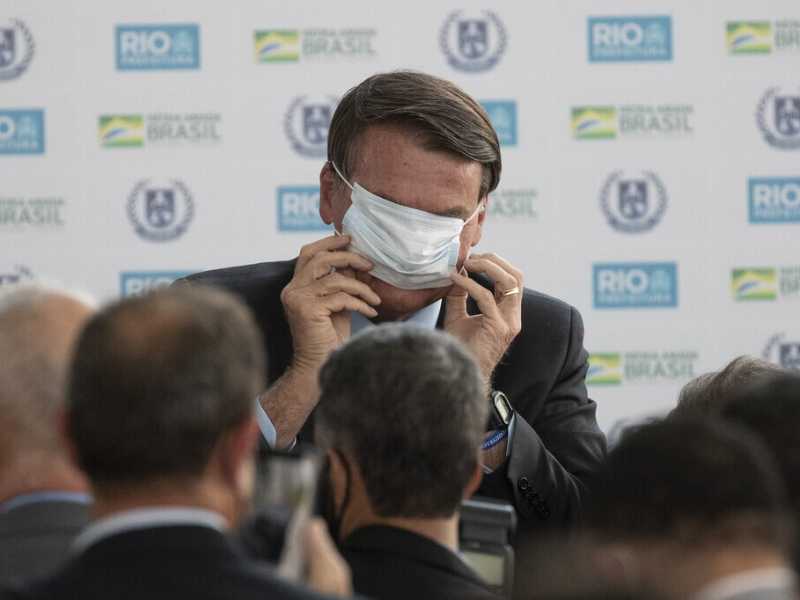 Jail Bolsonaro (foto Lapresse)