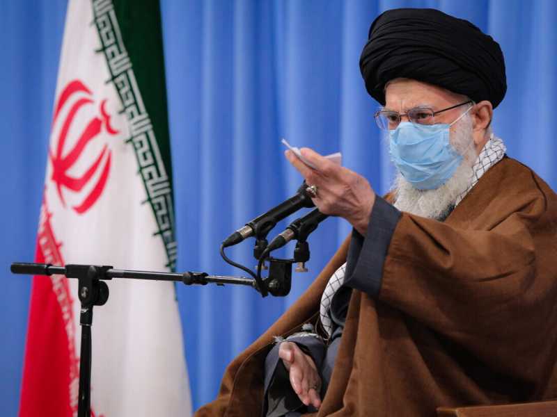 Ali Khamenei (foto Ansa) <br />