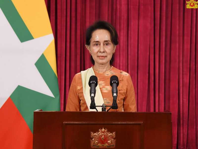 &nbsp;Aung San Suu Kyi (foto Ansa)<br />