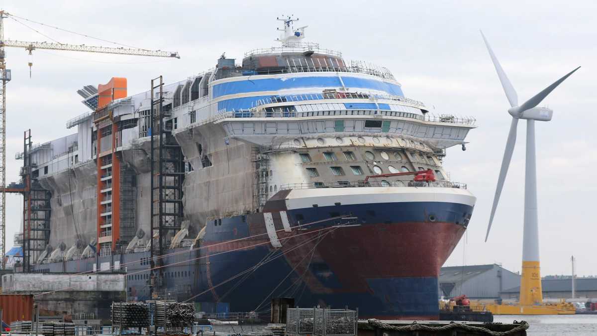 Immagine di Ai cantieri di Saint-Nazaire non vogliono più gli italiani