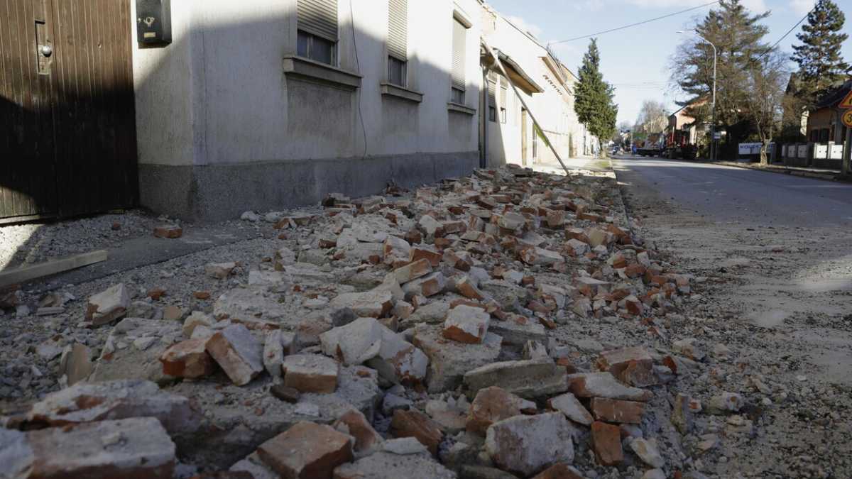 Immagine di Il terremoto in Croazia e i dati sull'opposizione al vaccino