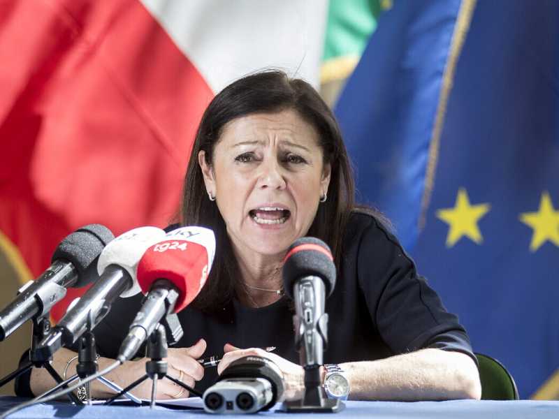 Paola De Micheli (foto Lapresse)