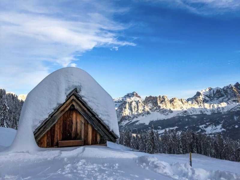 Foto Twitter: Cortina d'Ampezzo
