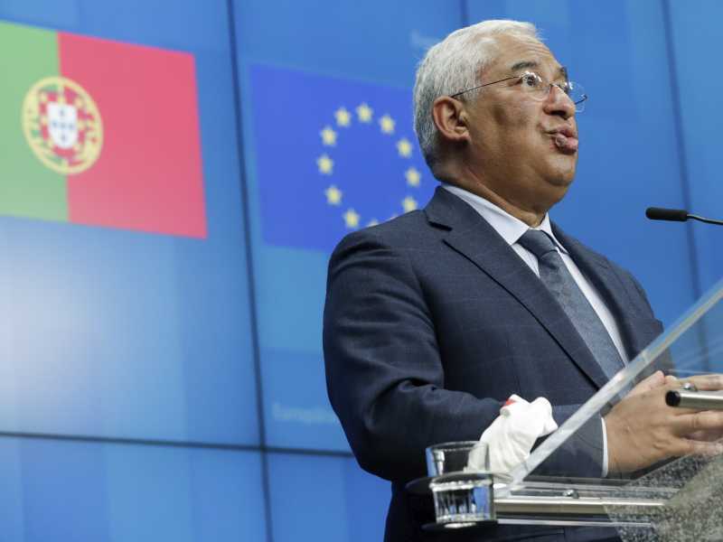 Ant&oacute;nio Costa (Stephanie Lecocq, Pool via AP)<br />