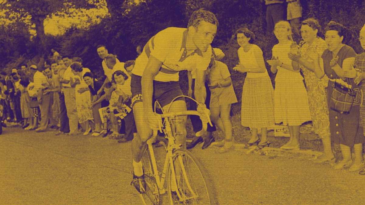 Immagine di Roger Hassenforder, il ciclista che voleva fare il clown