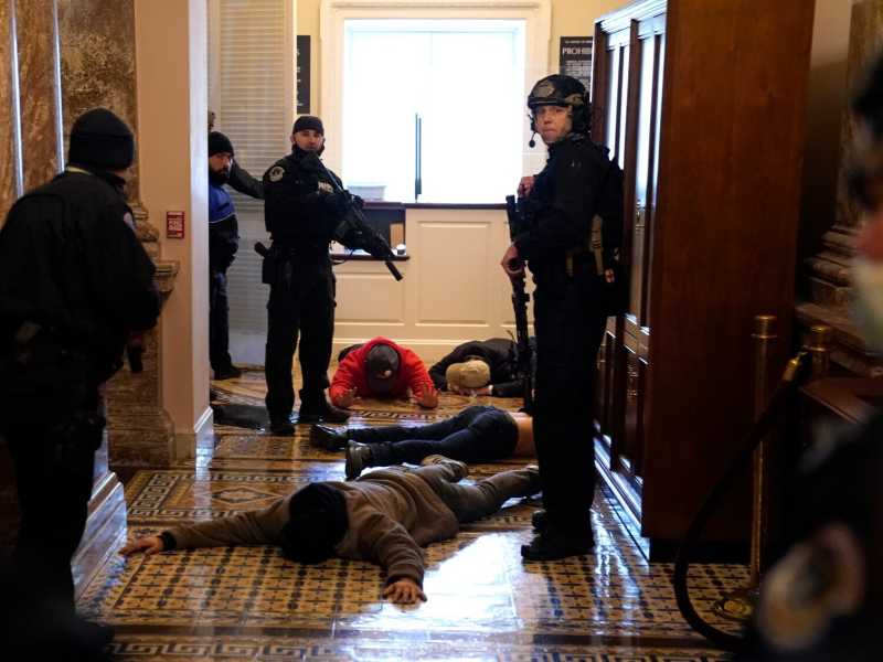 Le brigate trumpiane occupano il Campidoglio