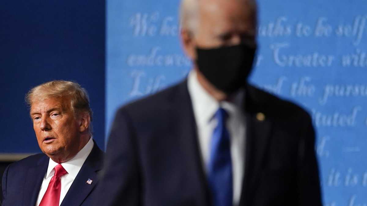 Immagine di I discorsi di Biden e Trump