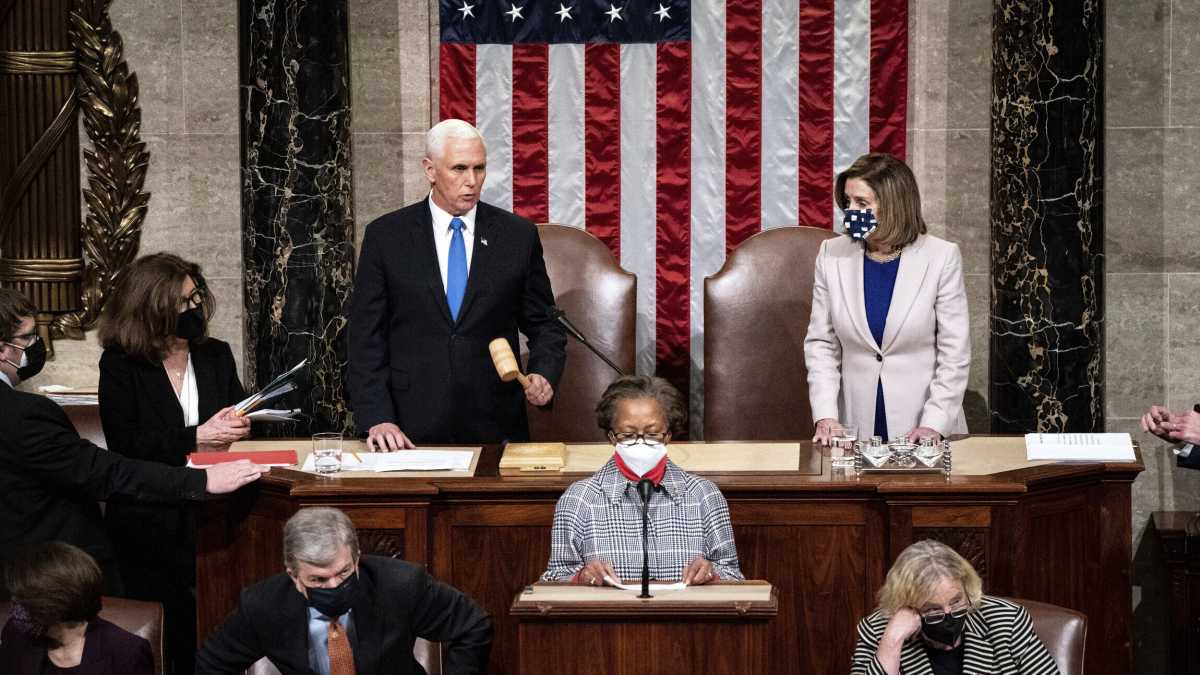 Immagine di L'insurrezione è fallita, Biden è presidente