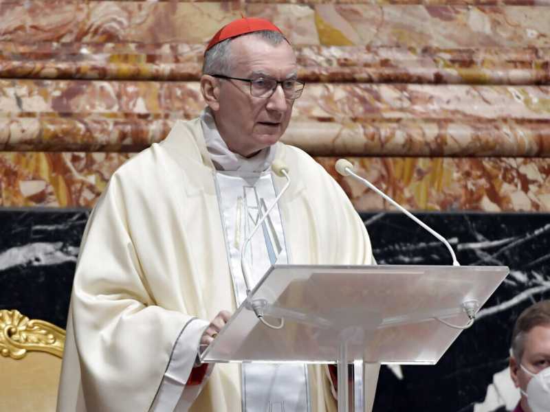 Il cardinale Pietro Parolin (foto Ansa)