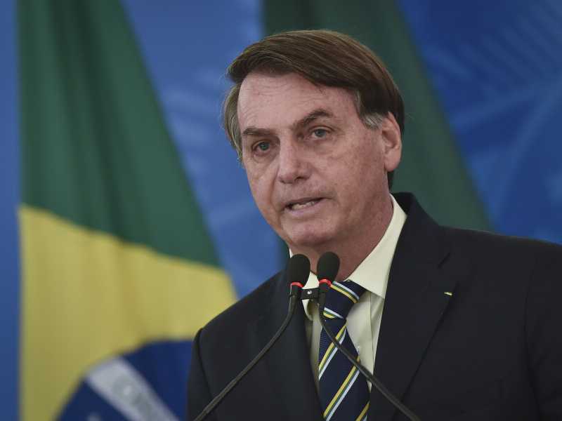 Jair Bolsonaro (foto LaPresse)