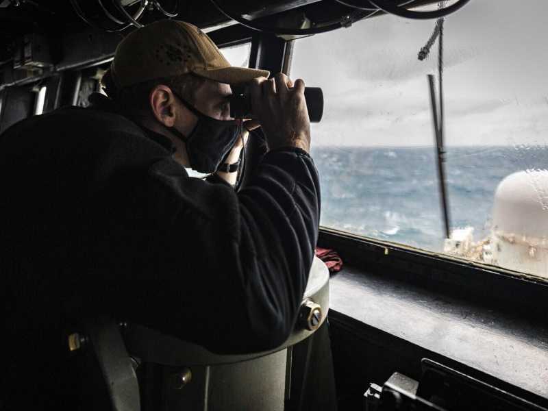  (Mass Communication Specialist 2nd Class Markus Castaneda/U.S. Navy via AP)