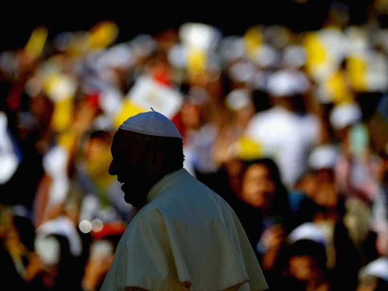 Papa Francesco (foto Getty)