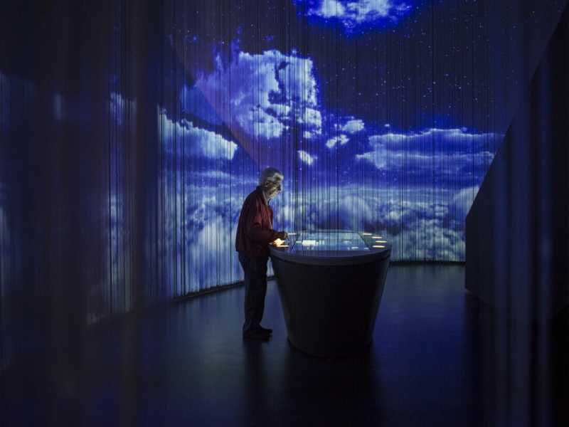 &nbsp;Il museo Lavazza a Torino (Foto LaPresse)