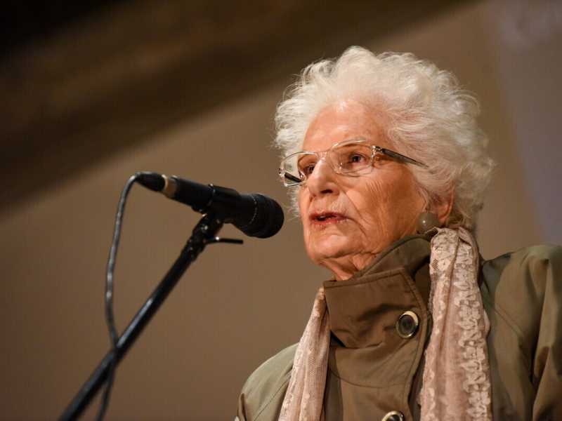 Liliana Segre (foto LaPresse)