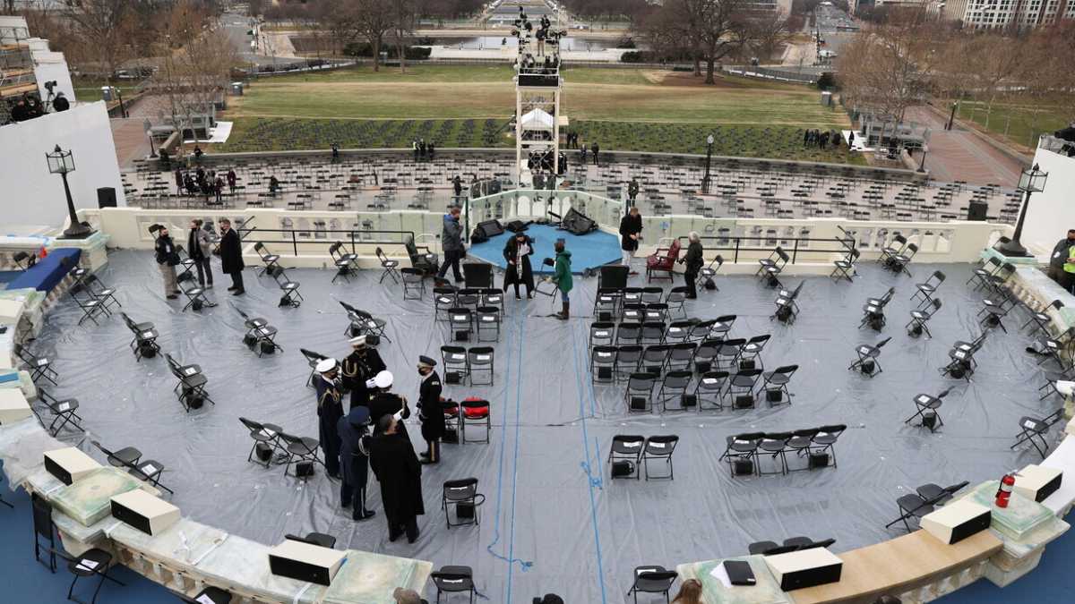 Immagine di Lady Gaga e una poetessa fanno da cornice pop all’Inauguration day