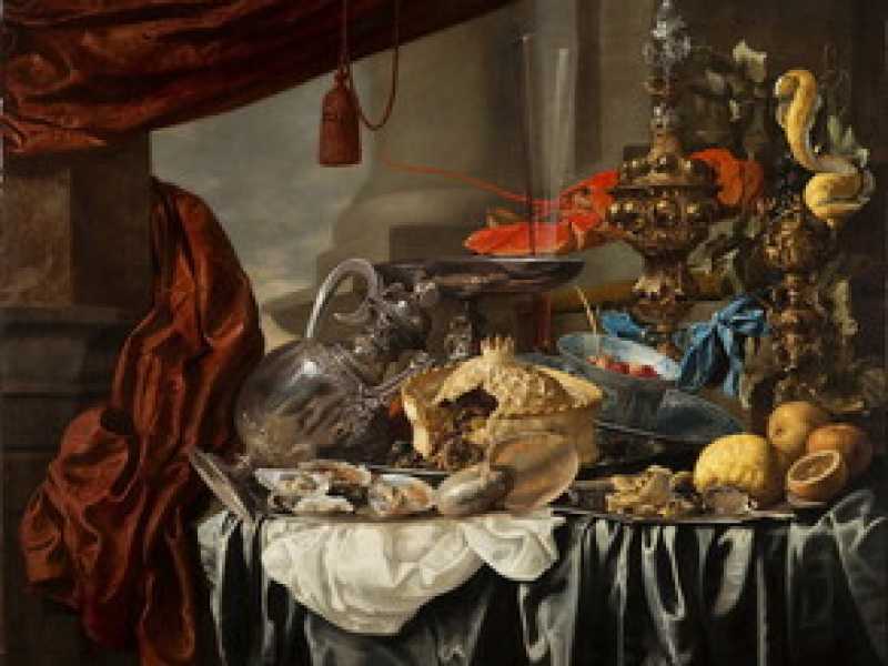 Carstian Luyckx, Natura morta opulenta, 1650&nbsp;<br />