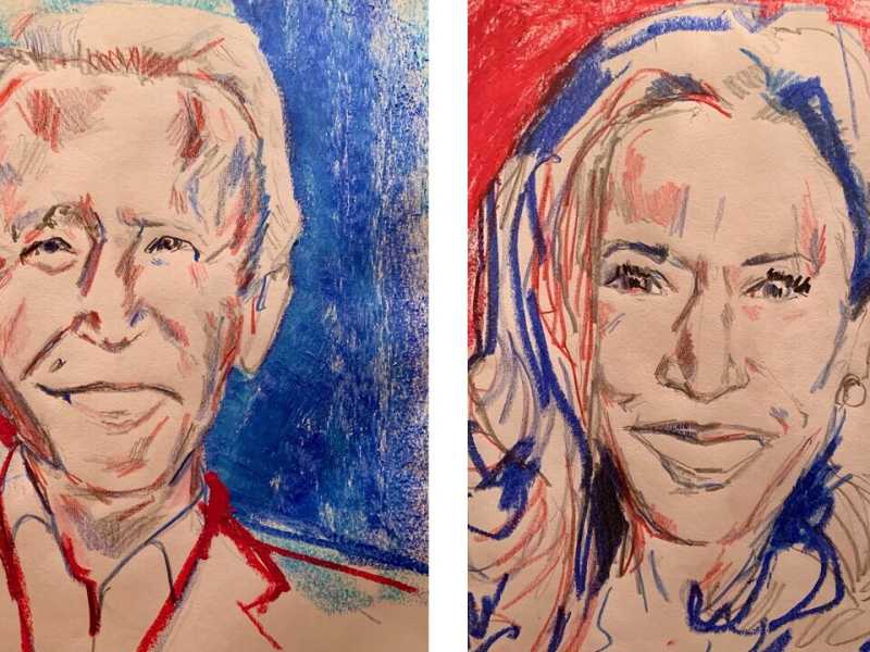 Joe Biden, presidente degli Stati Uniti, e Kamala Harris, vicepresidente (Celeste Marcus)