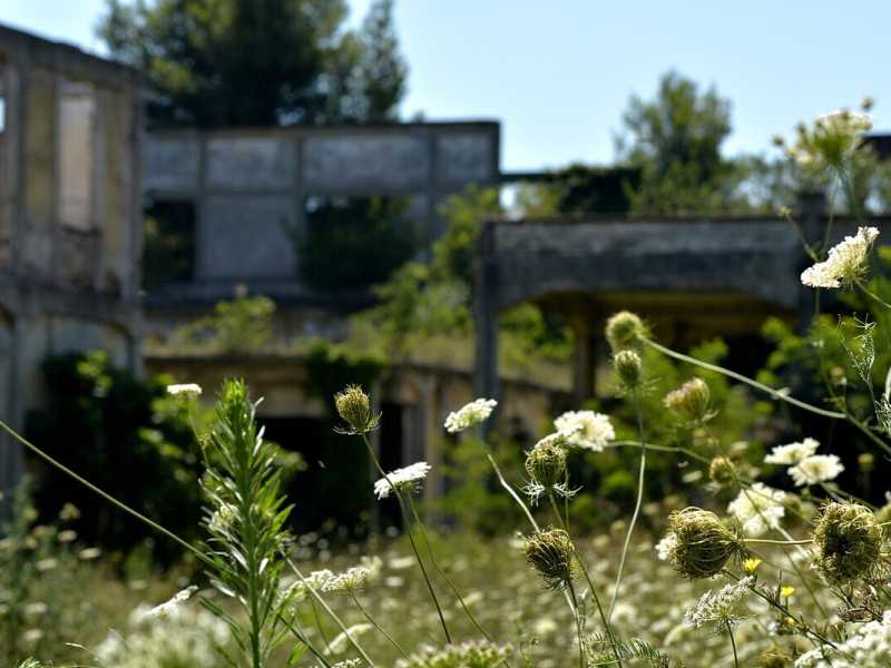 L'area dell'ex Snia Viscosa a Roma Foto Daniele Leone / LaPresse&nbsp;<br />