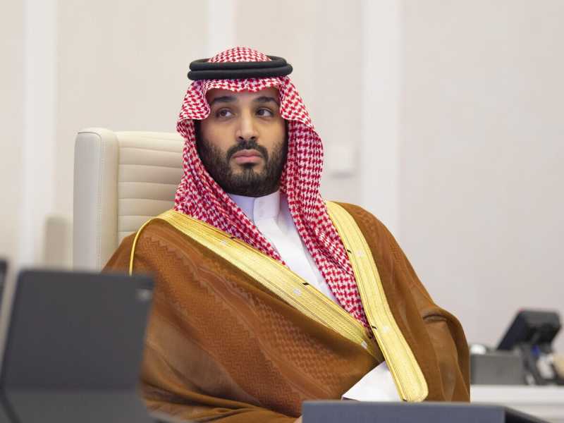 Il principe Mohammed bin Salman (foto Ansa)&nbsp;<br />