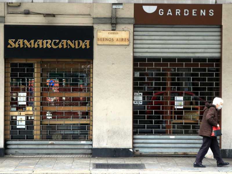 L'anno pandemico costa all'Italia l'8,8 per cento del Pil