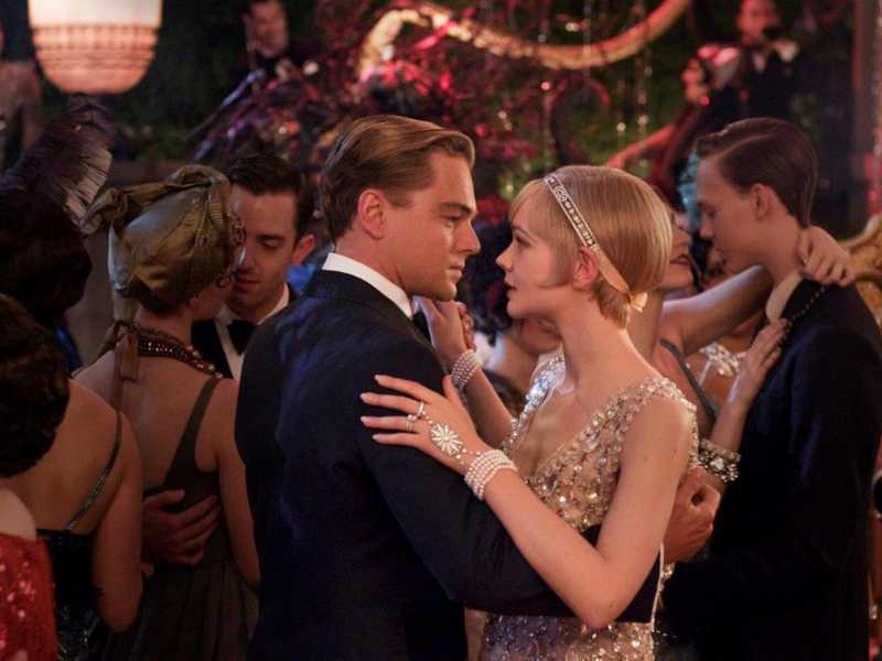 Leonardo Di Caprio in una foto di scena del film 'Il Grande Gatsby' (Ansa)&nbsp;<br />