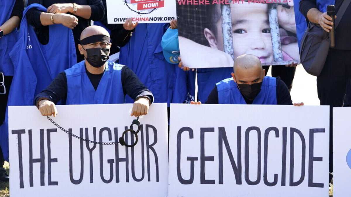 Immagine di Le uigure come nei campi nazisti