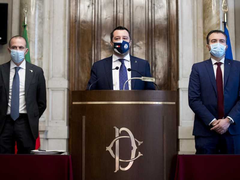 La Trasfigurazione del senatore Salvini