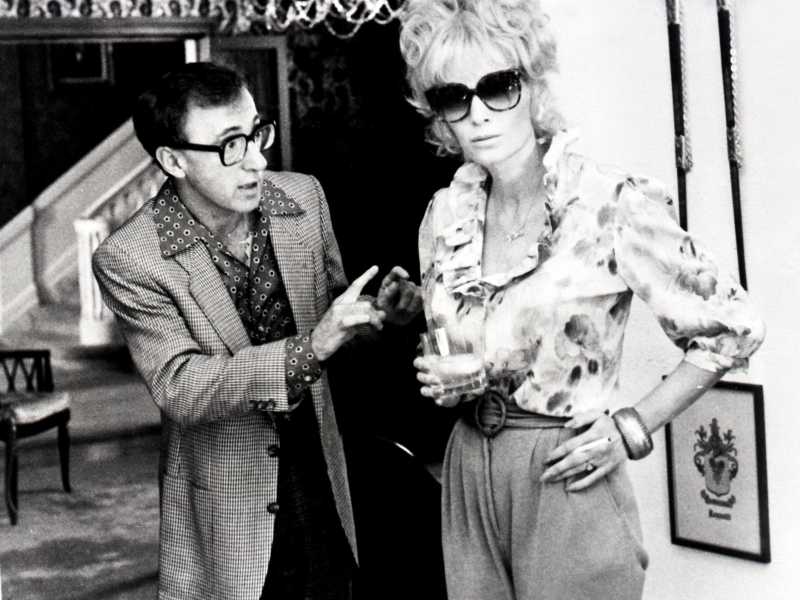 1984 - Maggio - Woody Allen e Mia Farrow in "Broadway Danny Rose" /ANSA