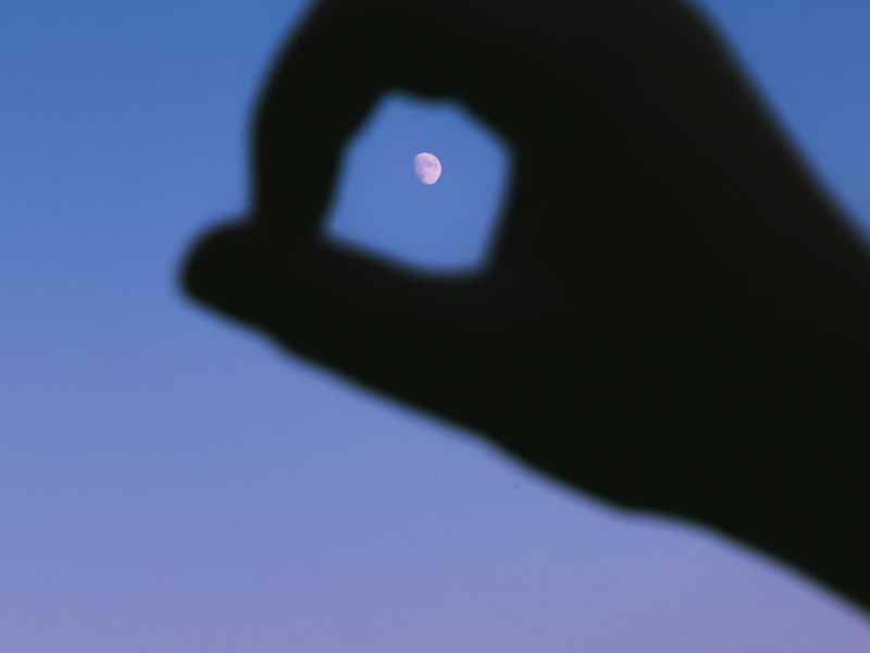 Più del dito conta la luna