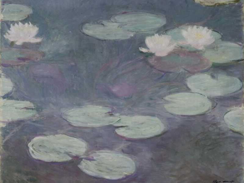 Claude Monet, <i>Ninfee</i> (1890-1899; foto Wikipedia)