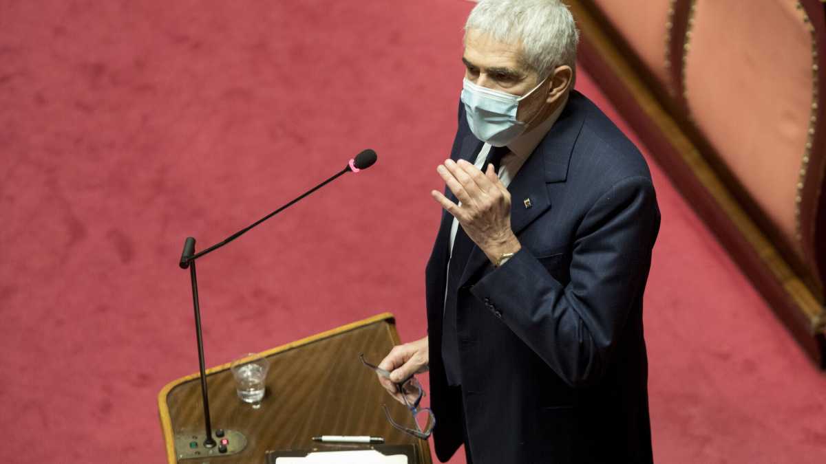 Immagine di Casini positivo al Covid