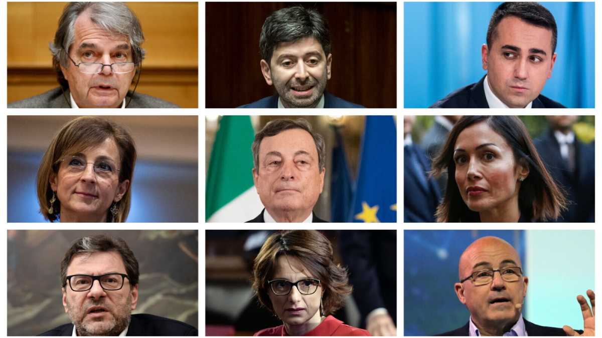 Immagine di Ecco tutti i ministri del governo Draghi