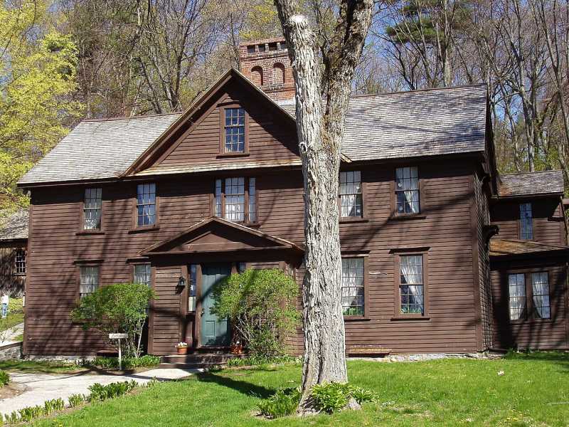 "Orchard House", la casa di Concord in cui nel 1868 fu scritto <em>Piccole donne </em>(foto Wikipedia)