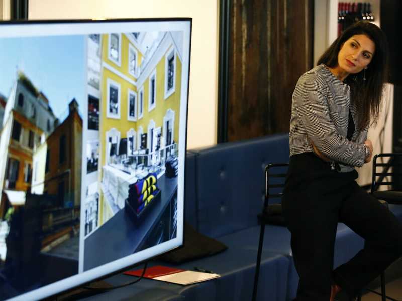 Roma, presentazione del progetto di restyling di via del Tritone e di via dei Due Macelli (LaPresse)&nbsp;<br />