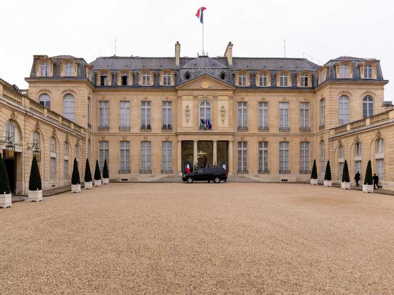 Il Palazzo dell'Eliseo &egrave; la residenza ufficiale del Presidente della Repubblica Francese (Wikimedia commons)&nbsp;<br />