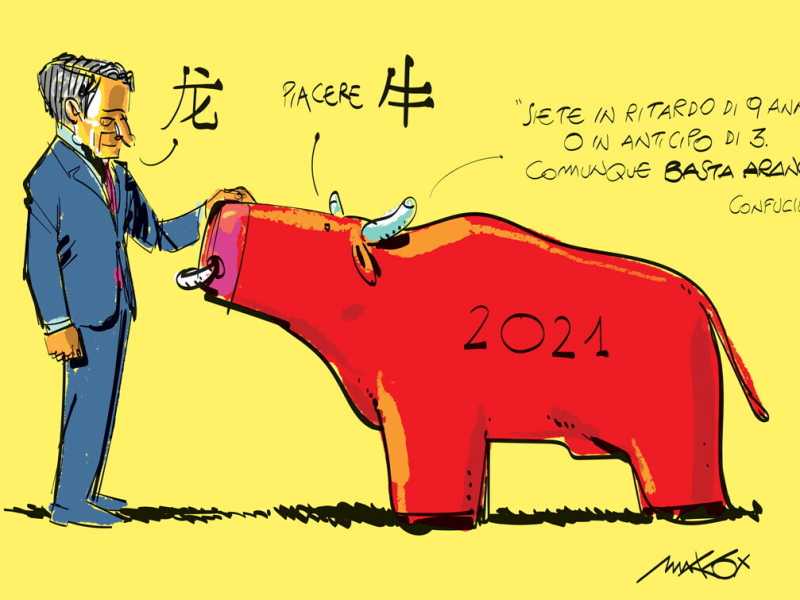 Il capodanno cinese visto da Makkox 