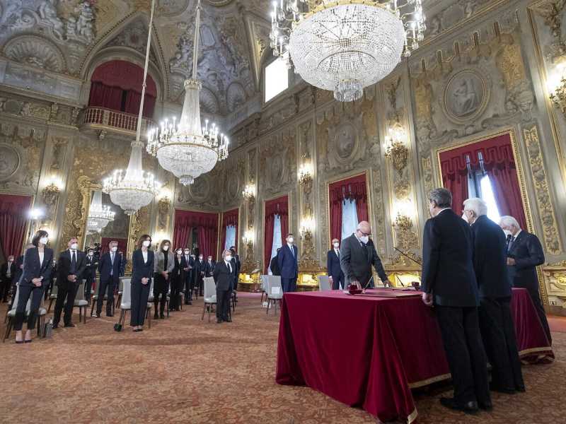 Foto Paolo Giandotti/Ufficio Stampa Quirinale/LaPresse