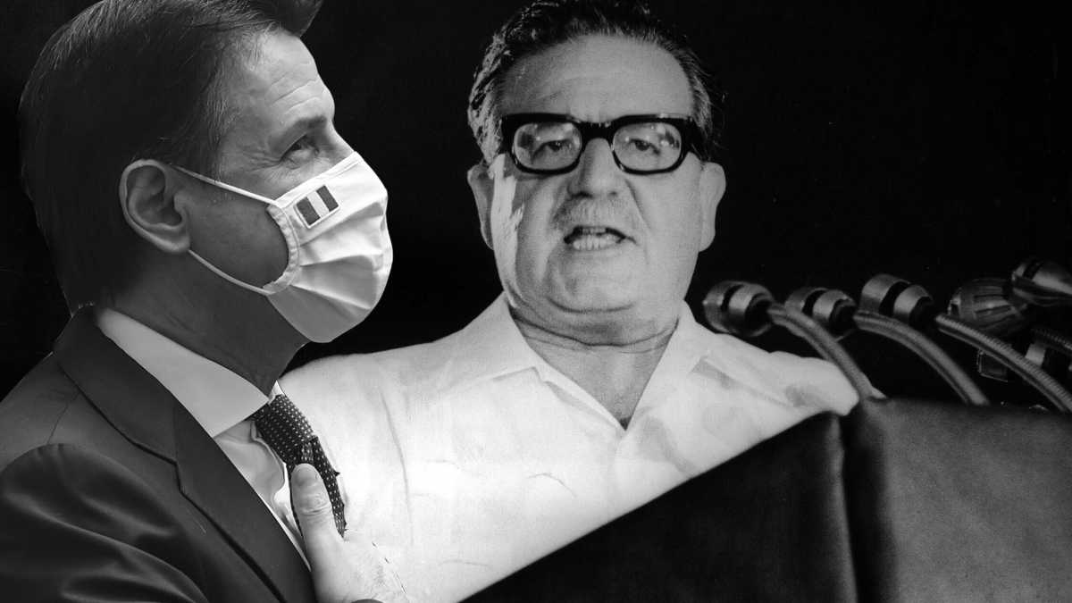 Immagine di Conte come Allende. Il melodramma della sinistra