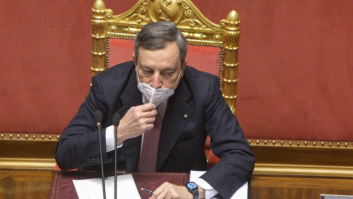 Immagine di Il "repubblicano" Draghi ottiene la fiducia al Senato con 262 voti