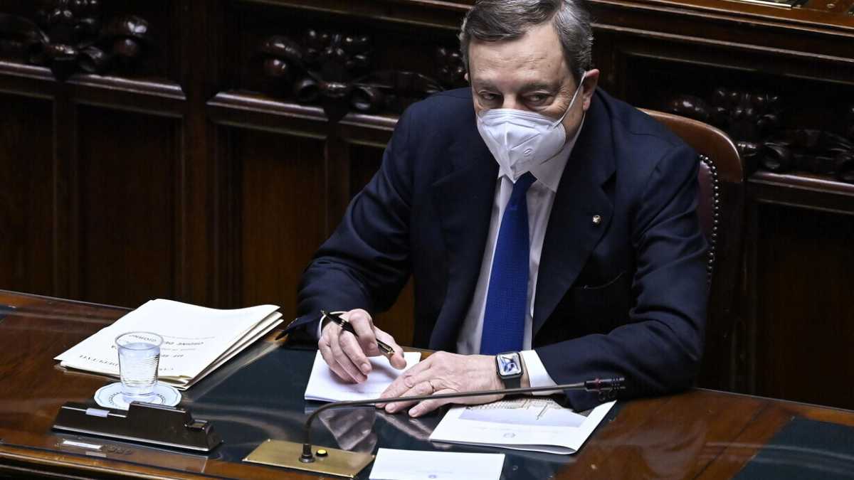 Immagine di Il discorso integrale di Draghi alla Camera