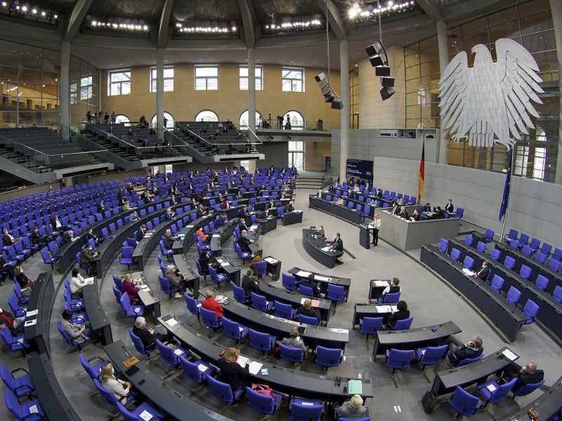 <span style="font-family: Arial, Verdana, sans-serif; font-size: 12px;">Il Bundestag, il parlamento tedesco, a Berlino (LaPresse)</span>