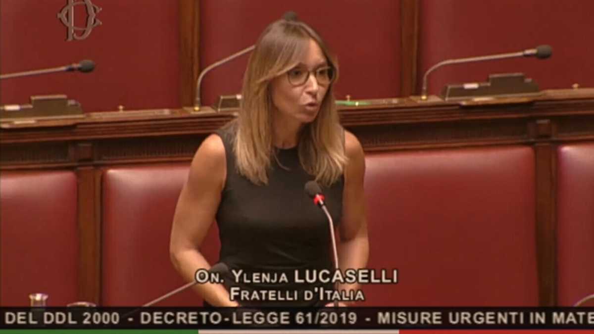 Immagine di Lucaselli gela Salvini: "Ho parlato con la Meloni, resto in Fratelli d'Italia"