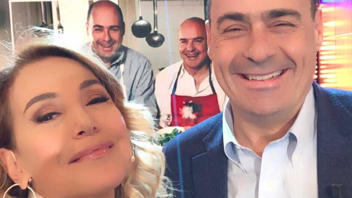 Immagine di Viva Zinga con la D'Urso