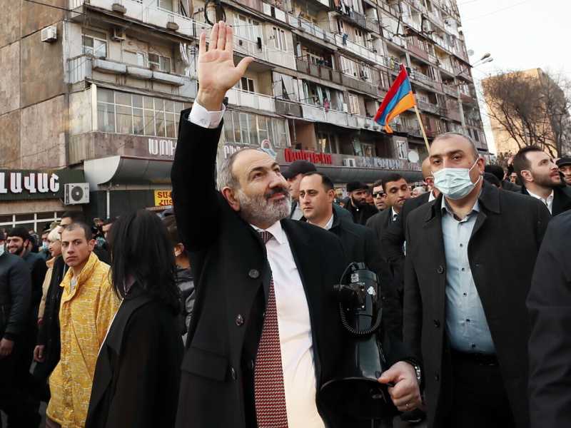 Nikol Pashinyan, il premier armeno al centro delle due proteste
