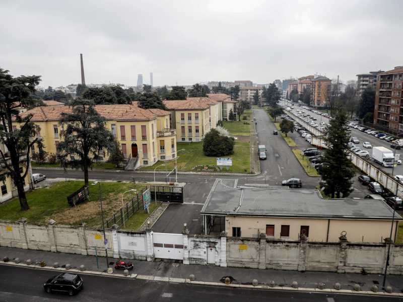 &nbsp;Uno scorcio del quartiere Baggio a Milano (Ansa)