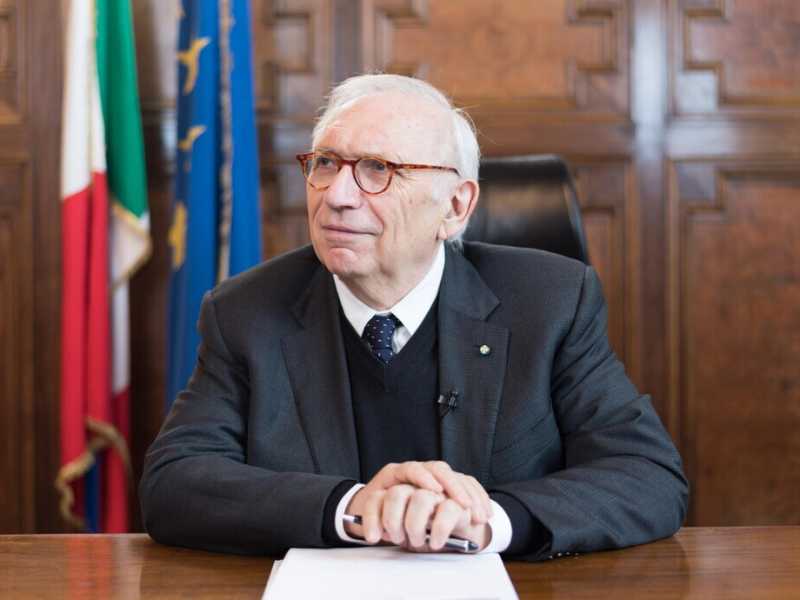 Patrizio Bianchi, ministro dell'Istruzione del governo Draghi. Succede a Lucia Azzolina (Ansa)